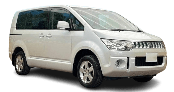 7 seater Mini-van, 4x4  2.4L Petrol available for rental at cheap prices